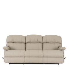CARDINAL All Leather Motion Reclining Sofa with Drop Down Table